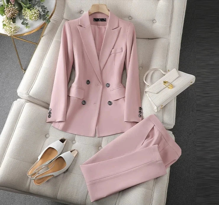 SUIT STYLE - SY1484-Suits and Sets-onlinemarkat-Pink-XS - US 2-onlinemarkat