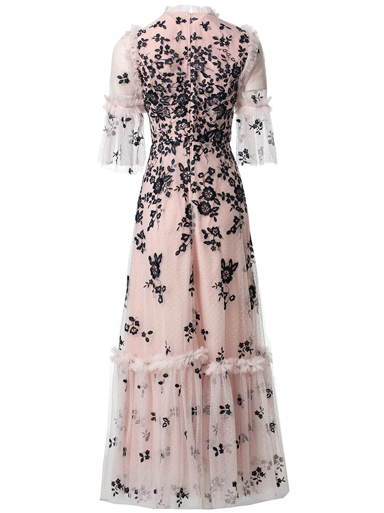 DRESS STYLE - SY1755-maxi dress-onlinemarkat-Pink-XS - US 2-onlinemarkat