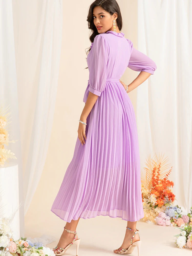 DRESS STYLE - SY1464-maxi dress-onlinemarkat-Lavender-XS - US 2-onlinemarkat