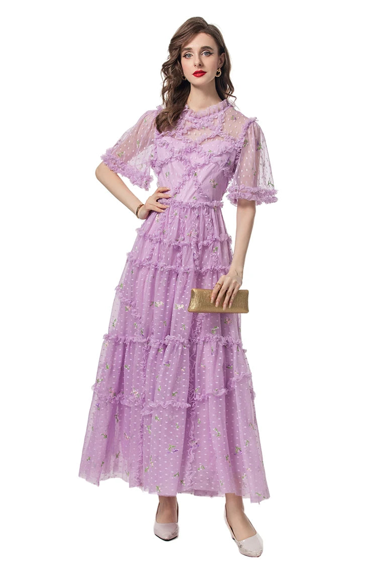 DRESS STYLE - SY1069-maxi dress-onlinemarkat-Lavender-XS - US 2-onlinemarkat