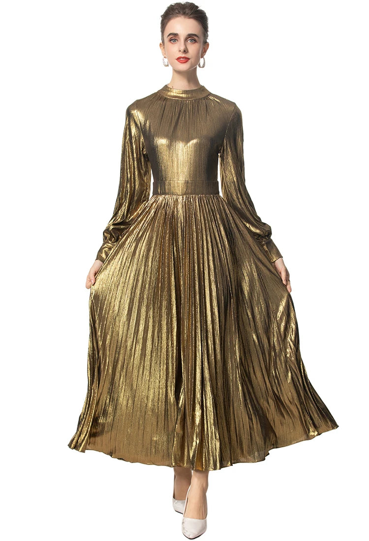 DRESS STYLE - SY1672-maxi dress-onlinemarkat-Gold-XS - US 2-onlinemarkat