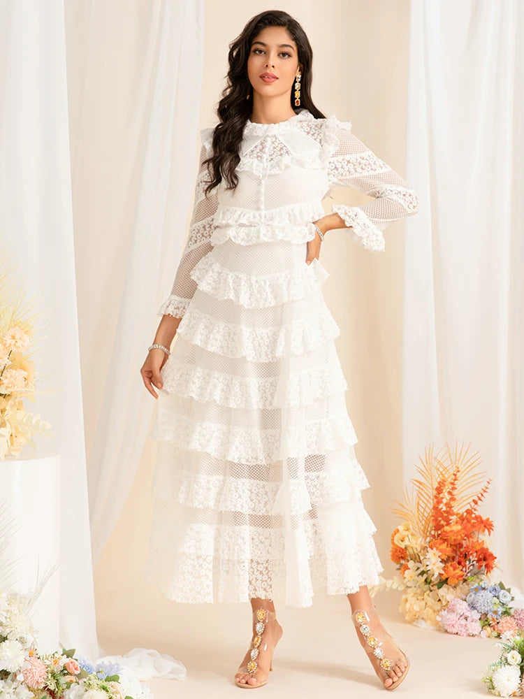 DRESS STYLE - SY1469-maxi dress-onlinemarkat-WHITE-XS - US 2-onlinemarkat