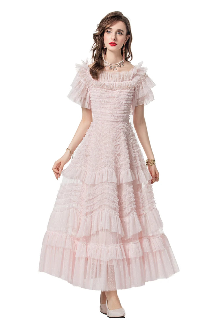 DRESS STYLE - SY1053-maxi dress-onlinemarkat-Pink-XS - US 2-onlinemarkat