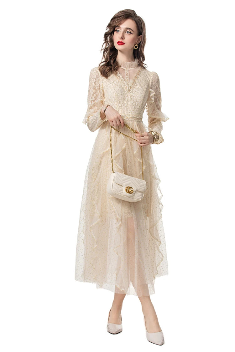 DRESS STYLE - SY1068-maxi dress-onlinemarkat-Light Yellow-XS - US 2-onlinemarkat