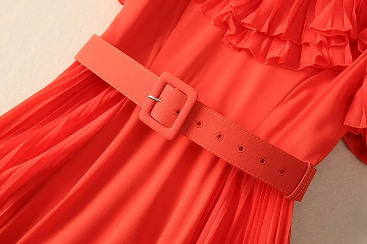 DRESS STYLE - SY1270-maxi dress-onlinemarkat-Red-XS - US 2-onlinemarkat