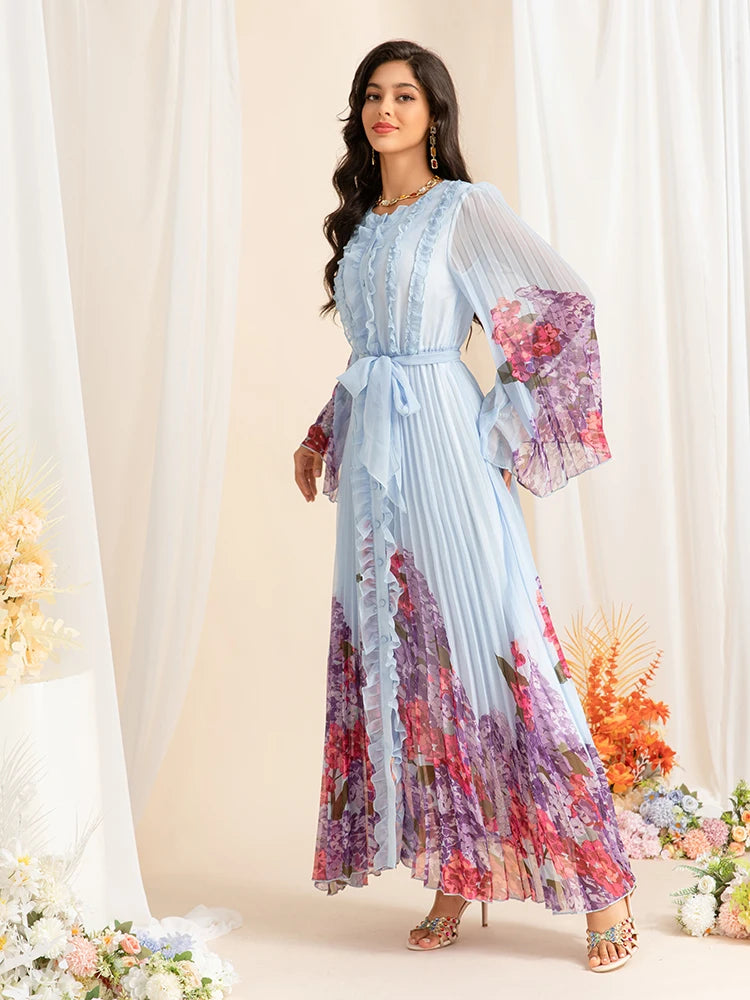 DRESS STYLE - SY1467-maxi dress-onlinemarkat-SKY BLUE-XS - US 2-onlinemarkat