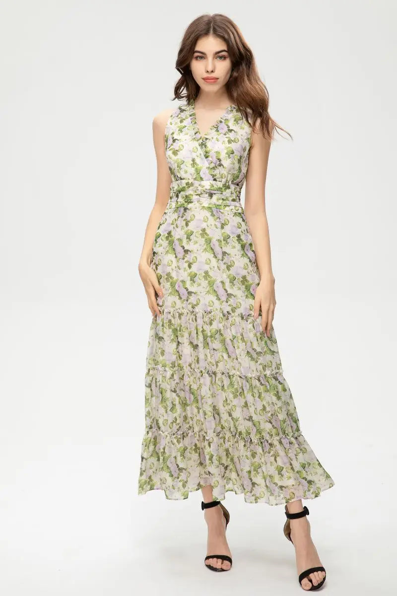 DRESS STYLE - SY1485-maxi dress-onlinemarkat-XS - US 2-onlinemarkat