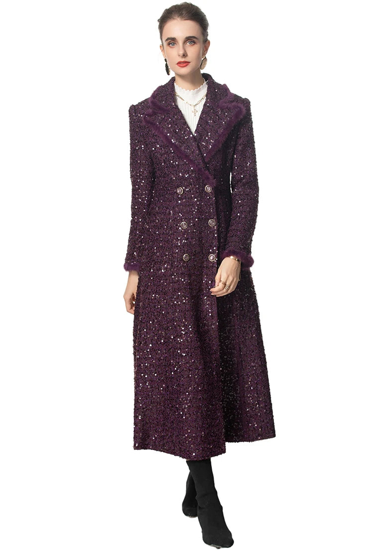 COAT STYLE - SY1667-jacket-onlinemarkat-PURPLE-XS - US 2-onlinemarkat