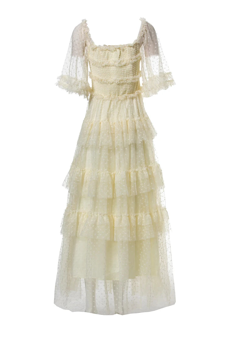 DRESS STYLE - SY1070-maxi dress-onlinemarkat-Light Yellow-XS - US 2-onlinemarkat
