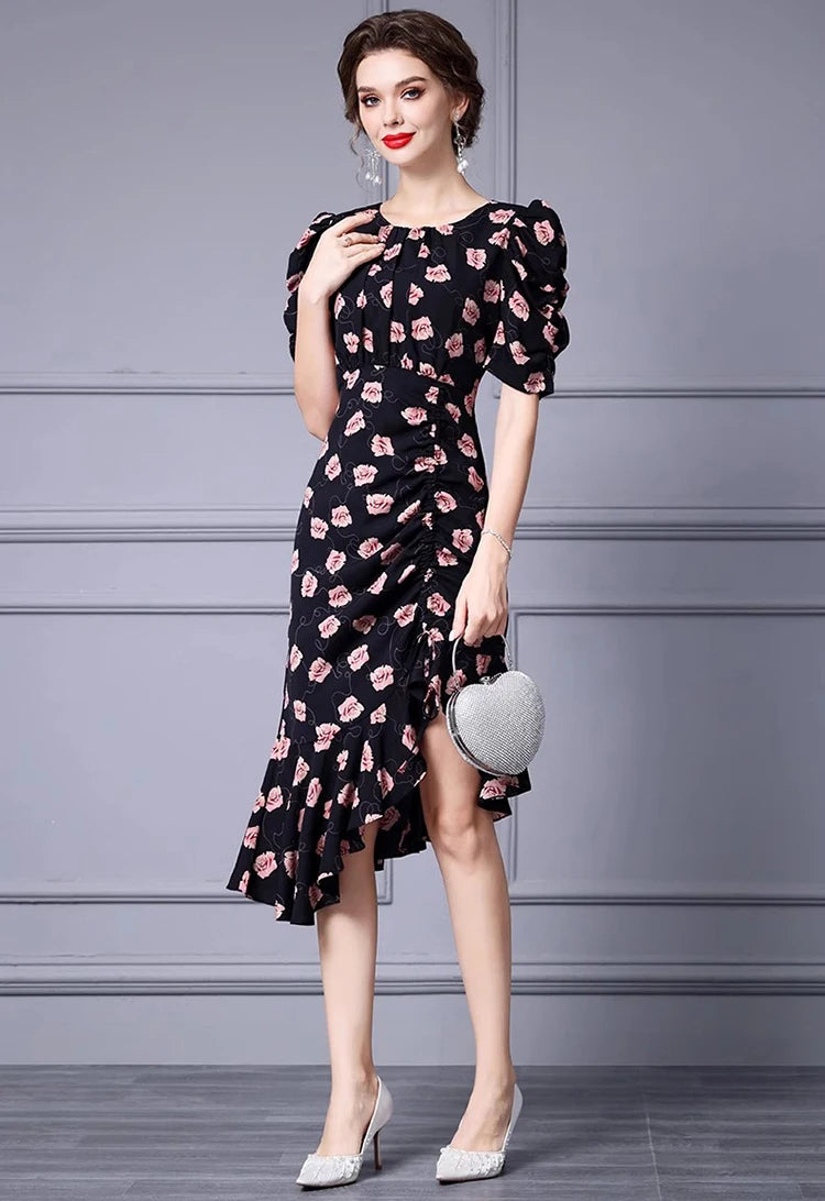 DRESS STYLE - SY1282-short dress-onlinemarkat-black-XS - US 2-onlinemarkat