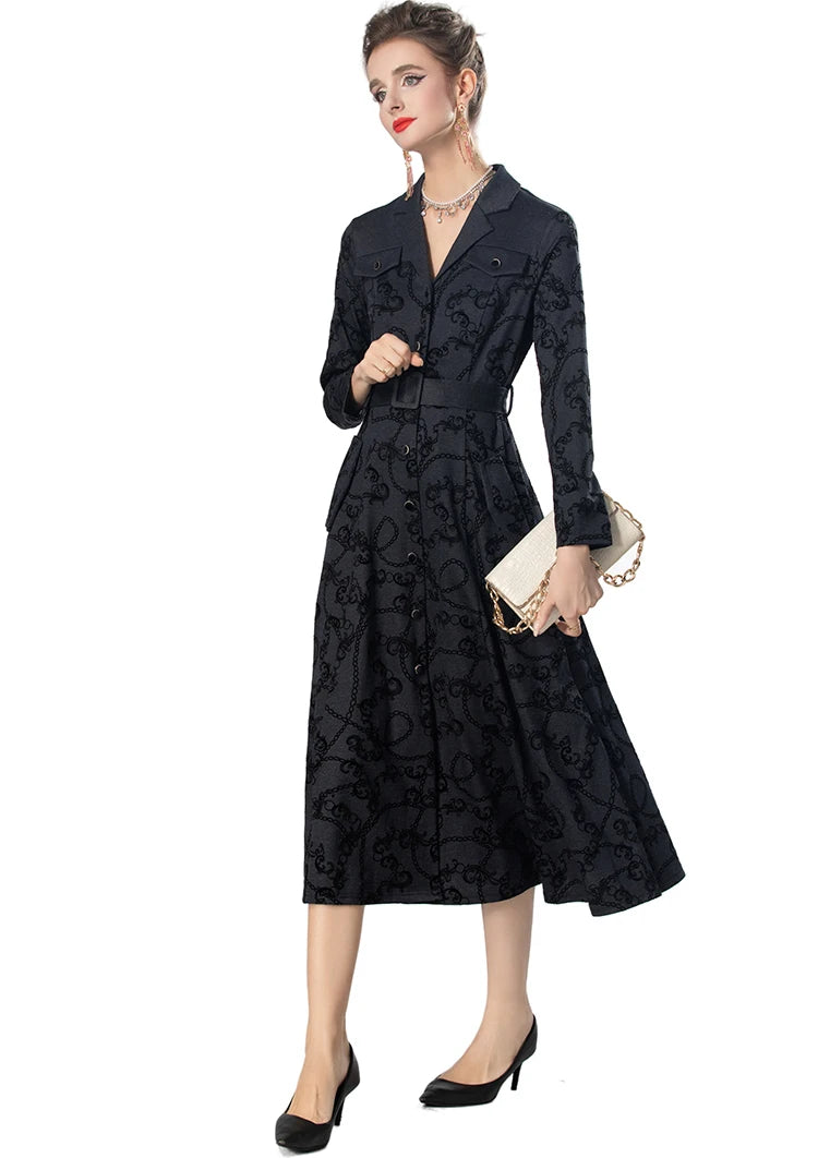 COAT STYLE - SY1553-jacket-onlinemarkat-Navy Blue-XS - US 2-onlinemarkat