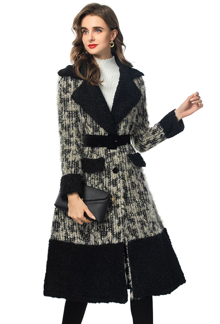 COAT STYLE - SY1412-jacket-onlinemarkat-Dark Grey-S - US 4-onlinemarkat