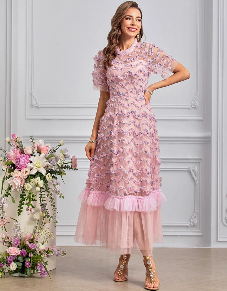 DRESS STYLE - SY1436-maxi dress-onlinemarkat-Pink-XS - US 2-onlinemarkat