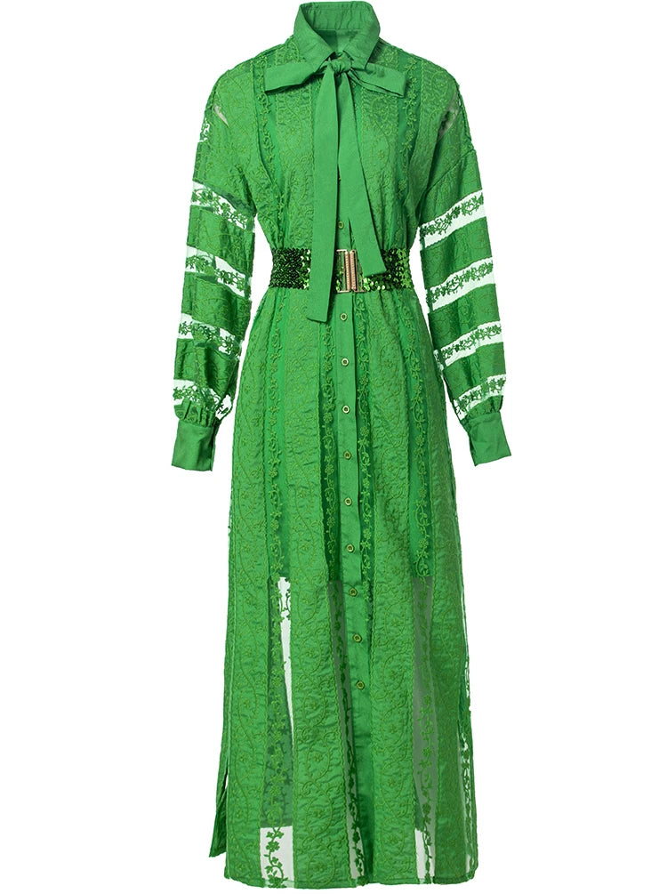 DRESS STYLE - SY1786-maxi dress-onlinemarkat-S - US 4-Green-onlinemarkat